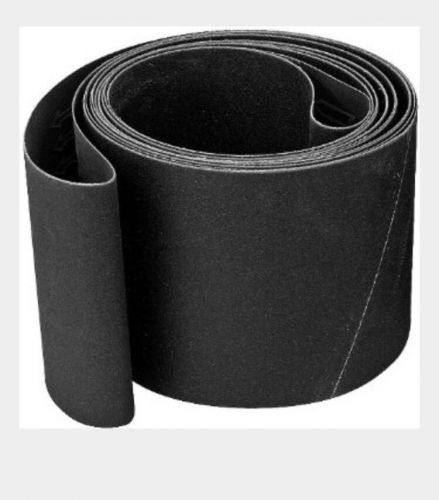 4&#034; X 106&#034; S/C150 Grit Glass Sanding Belt (Qty. 5 Belts)