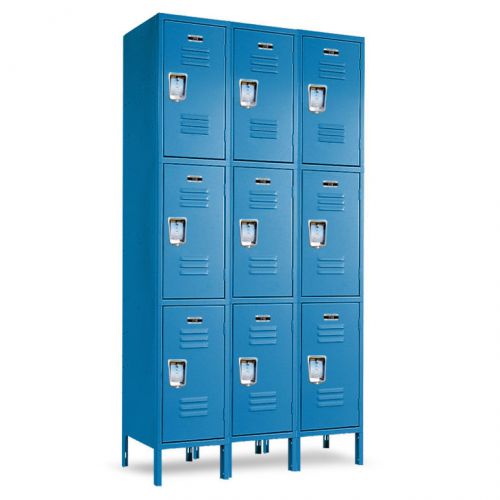 Metal box locker w/9 openings a set 36&#034;w x 18&#034;d x 24/72&#034;h free shipping!!! for sale