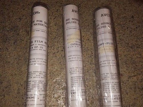 NEW AVCOM Economy Plus Film Roll 3-PACK: Catalog # EP-25  10 1/4&#034; x 25&#034;