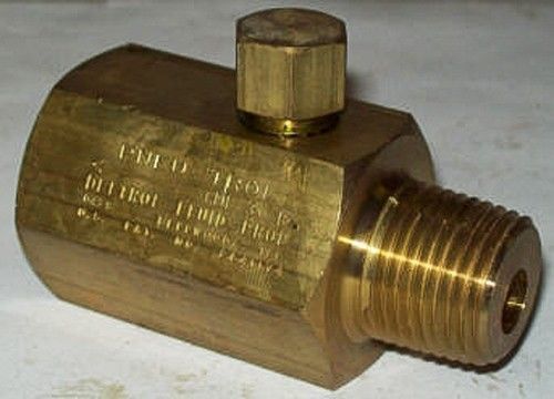 Deltrol Pneutrol 1/2&#034; Brass 2000 PSI Check Valve CMF30B