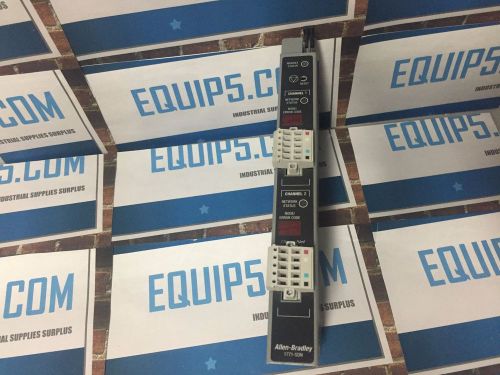 Allen Bradley 1771-SDN Ser C PLC-5 DeviceNet Scanner Module 2-Channel UNOB