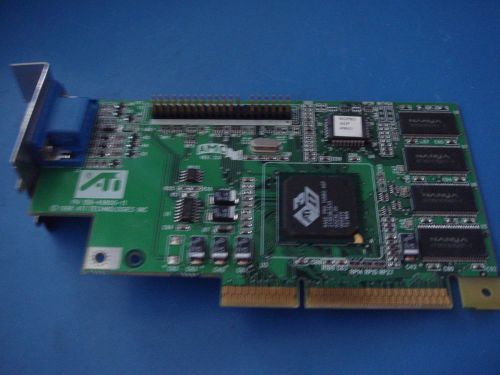 ATI 109-49800-11 RAGE PRO TURBO AGP VIDEO CARD