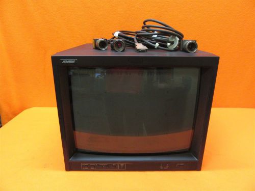 American Dynamics/Sensormatic AD9517B 17&#034; Color CCTV CRT Monitor Tested Working