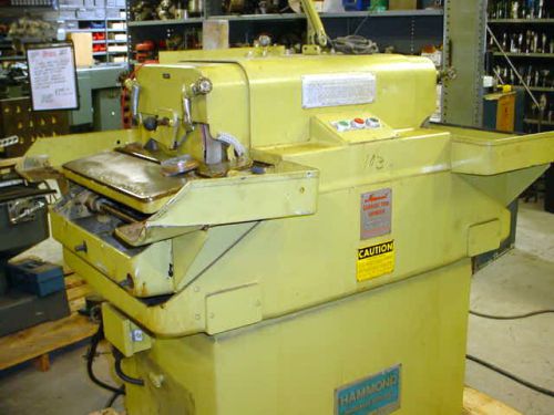 1978 HAMMOND CARBIDE TOOL GRINDER 14&#034; WHEELS MODEL 14-WD-C WATCH THE VIDEO