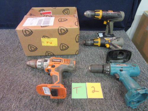 4 CORDLESS PANASONIC MAKITA RIDGID HAMMER DRILL EY6950 6313D R861150 TOOL PARTS