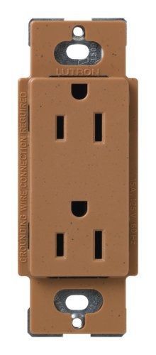 Lutron SCR-15-TC Satin Colors 15A Electrical Socket Duplex Receptacle,