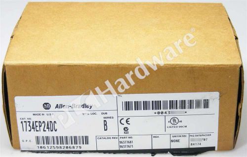 New Allen Bradley 1734-EP24DC /B Point I/O 24V DC Power Supply