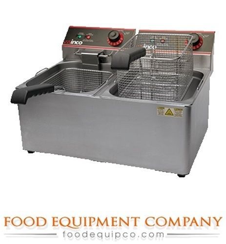 Winco EFT-32 Deep Fryer, electric, countertop double well