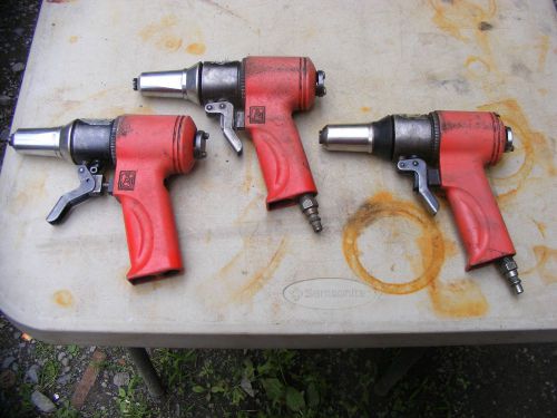 HUCK Powerset riveters  three for parts or repair