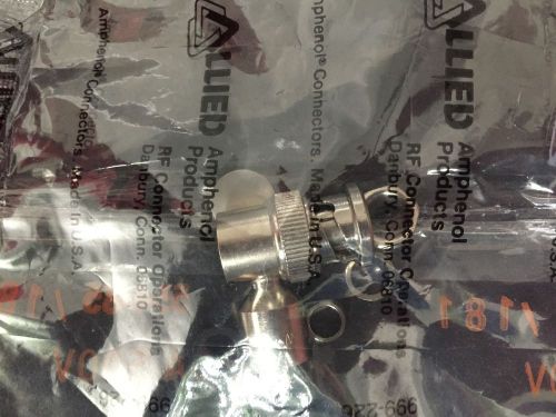 Allied Amphenol Connector - 999-226 P/N 554-85/181 - BNC Male to F Male, 90 deg