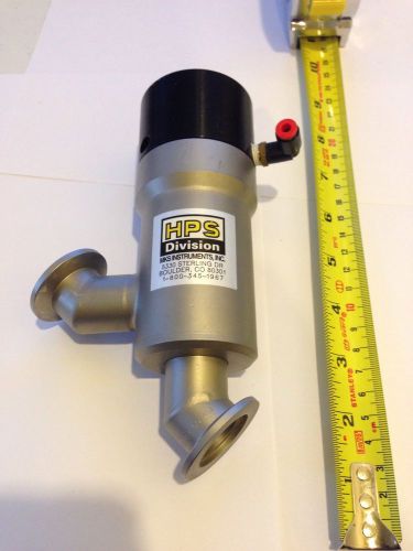 MKS INSTRUMENTS HPS Pnuematics Shut Off Valve KF25 with 1/8&#034; tube fitting,