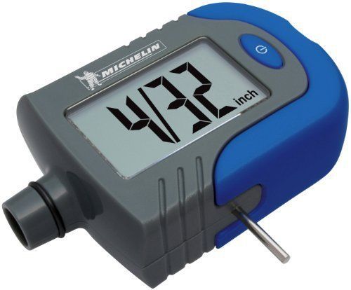 Michelin Mn-4203B Digital Tire Gauge With Tread Depth Indicator Gauge Reads Bot