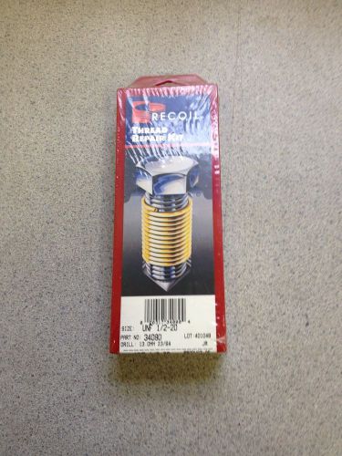 Recoil 1/2-20 unf thread repair kit new in box  8-18 ss  helical helicoil for sale