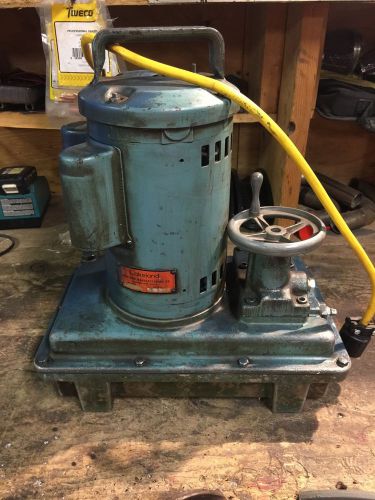 LAKELAND 632 Bender-HYDRAULIC ELECTRIC PUMP WORKS WELL ENERPAC PARKER OLSEN-RARE