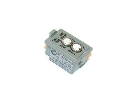 NEW ALLEN BRADLEY PLUG-IN ON/OFF DELAY MODULE  MODEL  60-1790