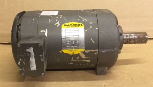 Baldor Arbor Saw 7 1/2 HP Motor ~ Cat No. ASM6207 ~ 230/460V ~ 3450 RPM ~ 3 Ph