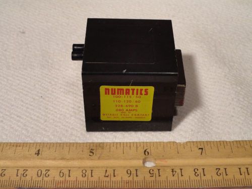 Numatics 228-690-B Pneumatic Solenoid Coil 120V .080 Amps