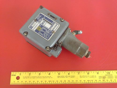 Square D 9012 ADW3 Pressure Switch 135-1000PSI