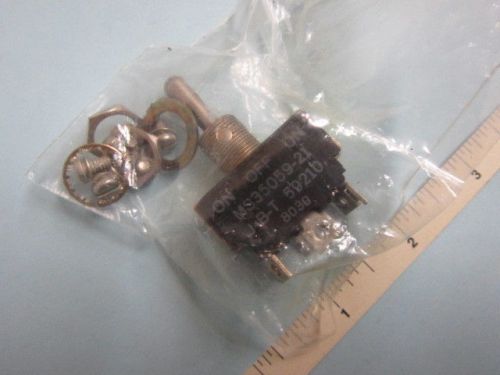 Jbt 59210, dpdt on-off-on (center off), toggle switch, screw term., ms35059-21 for sale