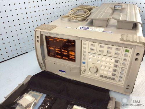 8935 SERIES HP AGILENT E6380A CDMA BASE STATION TEST SET W/ NORTEL DIAG SW