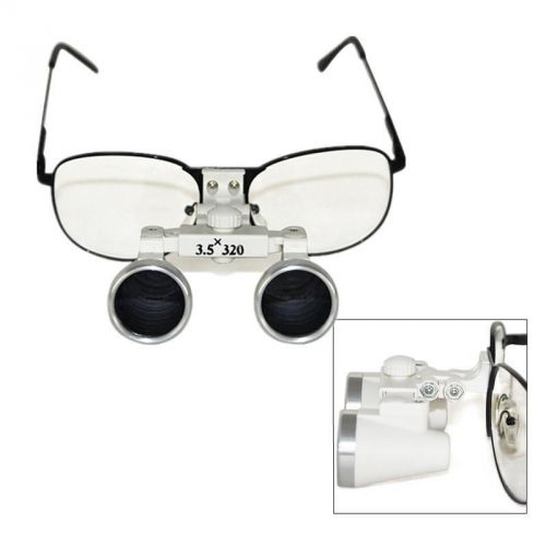 Dentist Dental loupes Surgical  Binocular Loupes 3.5X 320mm Optical Glass Loupe