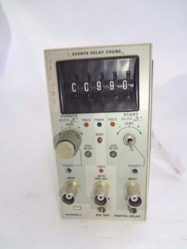 Tektronix Digital Delay Events Delay Count DD501 Serial No B022213