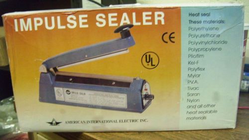 NEW AIE IMPULSE SEALER 120 V AIE-200