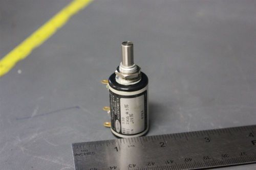 NEW SPECTROL PRECISION POTENTIOMETER 530 2K?  +/-5% LIN. +/- .25% 2WATT 10 TURN