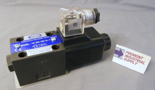 D03 hydraulic solenoid valve 4 way 2 position 12 volt DC