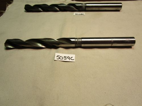 (#5059C) Resharpened USA Made 5/8 Straight Shank Style Drill