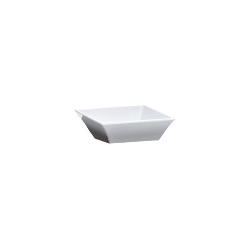 G.E.T. ML-247-W Siciliano 2.5 Qt. White Square Bowl