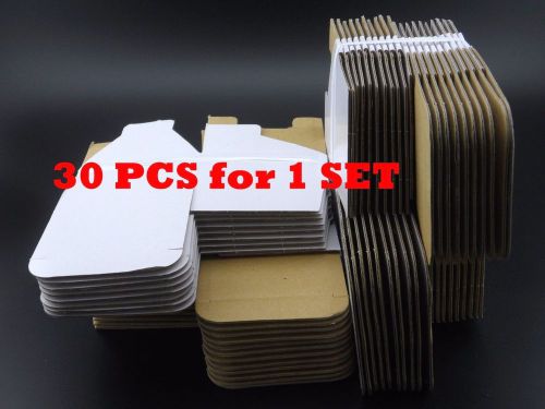 White Postal Storage Cardboard Boxes 9X9X3.5 CM  3.5&#034;X3.5&#034;X1.37&#034; for 30 PCS
