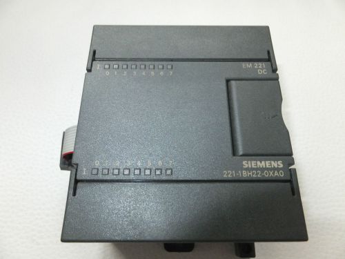 Siemens Simatic S7-200 EM221 Digital Input Card 16X24vdc  6ES7 221-1BH22-0XA0