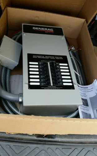 New Generac EZ switch (Transfer switch) RTS14EZ  Local pickup CT.