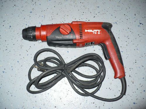 HILTI TE-2 SDS 1/2&#034; HAMMER DRILL