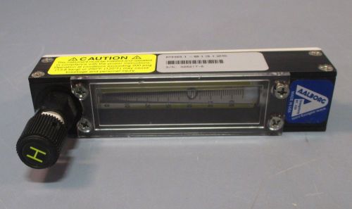 AALBORG PMR1-013125 Flowmeter 65mm Flow Meter with &#034;H&#034; Dial Used