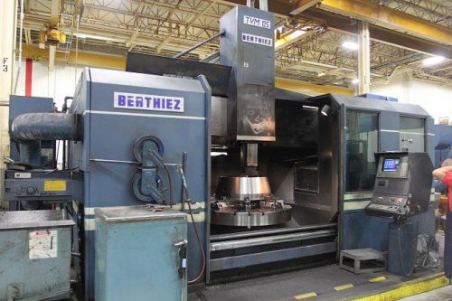 Cnc vertical boring mill with live milling, year 1997 for sale