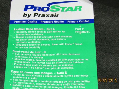 New Praixair Welding Half jacket