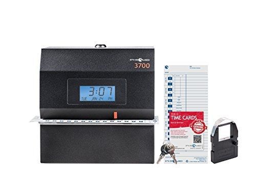 Pyramid 3700 Heavy Duty Time Clock and Document Stamp