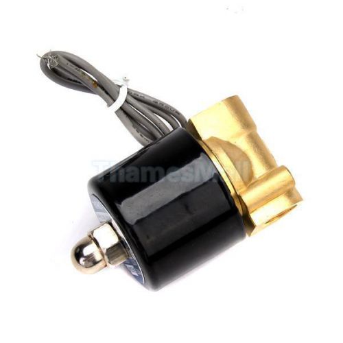 DC 12V 1/4&#034; Electric Solenoid Valve for Air Water Diesel Pipelines Application