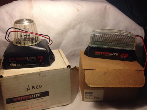 METEORLITE 7, AND METEORLITE 25, CLEAR, NEW IN BOX