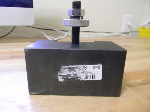 Phase II #250-453 CA Morse Taper Quick-Change Lathe ToolHolder