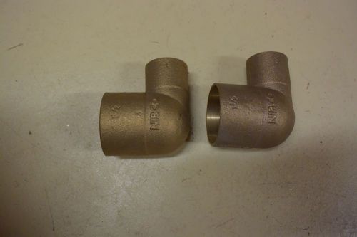 1-1/2 X 1 BRASS SWEAT ELL CXC ELBOW FOR PLUMBING 2PCS