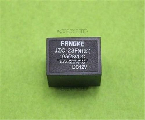 5pcs jzc-23f 4123 dc 12v 5pin power relay #2248025