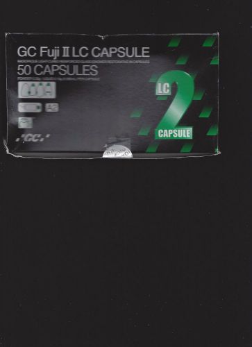 GC 000139 FUJI II LC A2 50 CAPS EXP 8/17