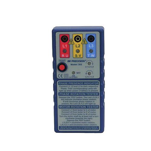 Bk precision 302 phase &amp; motor rotation meter for sale