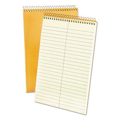 Spiral Steno Book, Gregg, 6 x 9, 15 lb, Green Tint, 60 Sheets, Sold as 1 Each