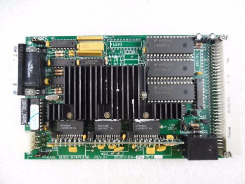 Karl Suss, PC Board Assy, p/n 614PC168 Rev 07, 260PC168-06