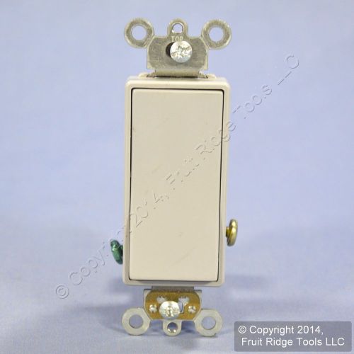 Leviton SCRATCHED Gray COMMERCIAL Decora Rocker Light Switch 20A Bulk 5621-2GY