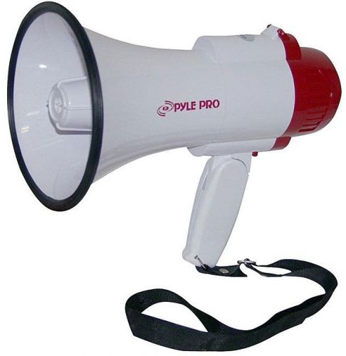 PylePro Professional Megaphone / Bullhorn With Siren